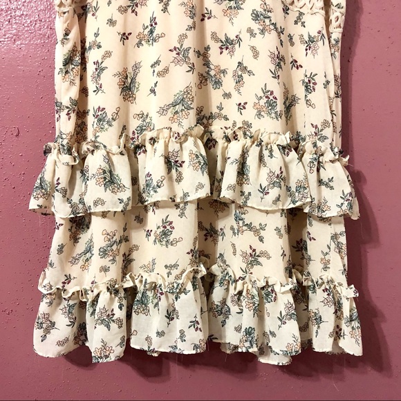 GLAMOROUS CURVE PLUS SIZE RUFFLE DRESS - Picture 3 of 6